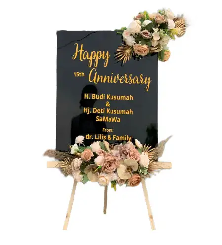 Papan Bunga Akrilik Karanglincak